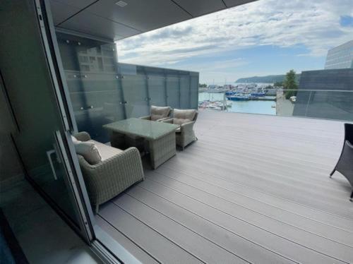 Apartament Faltom 26 Yacht Park Z Tarasem Гдиня Екстериор снимка