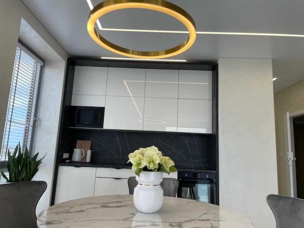 Apartament Faltom 26 Yacht Park Z Tarasem Гдиня Екстериор снимка