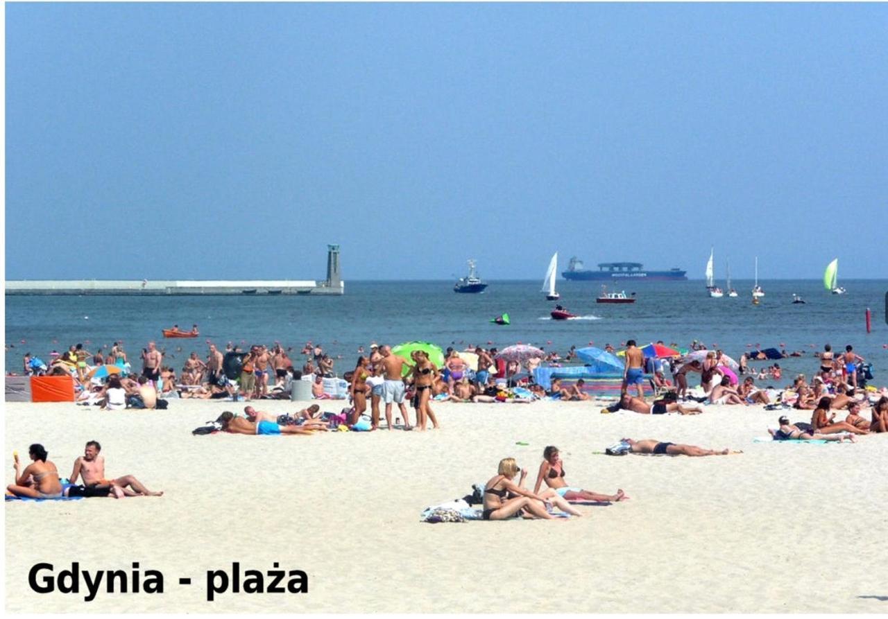 Apartament Faltom 26 Yacht Park Z Tarasem Гдиня Екстериор снимка