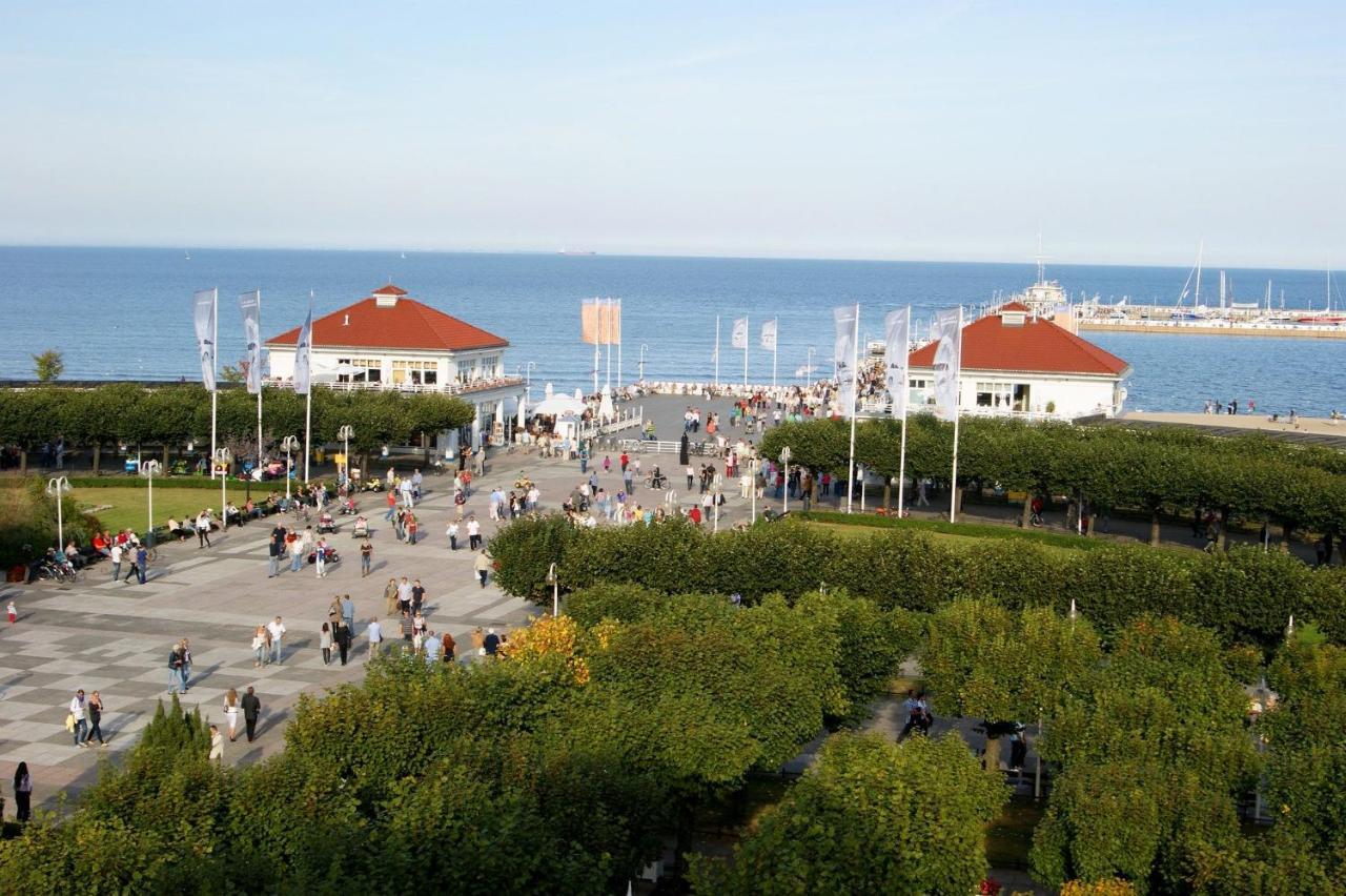 Apartament Faltom 26 Yacht Park Z Tarasem Гдиня Екстериор снимка