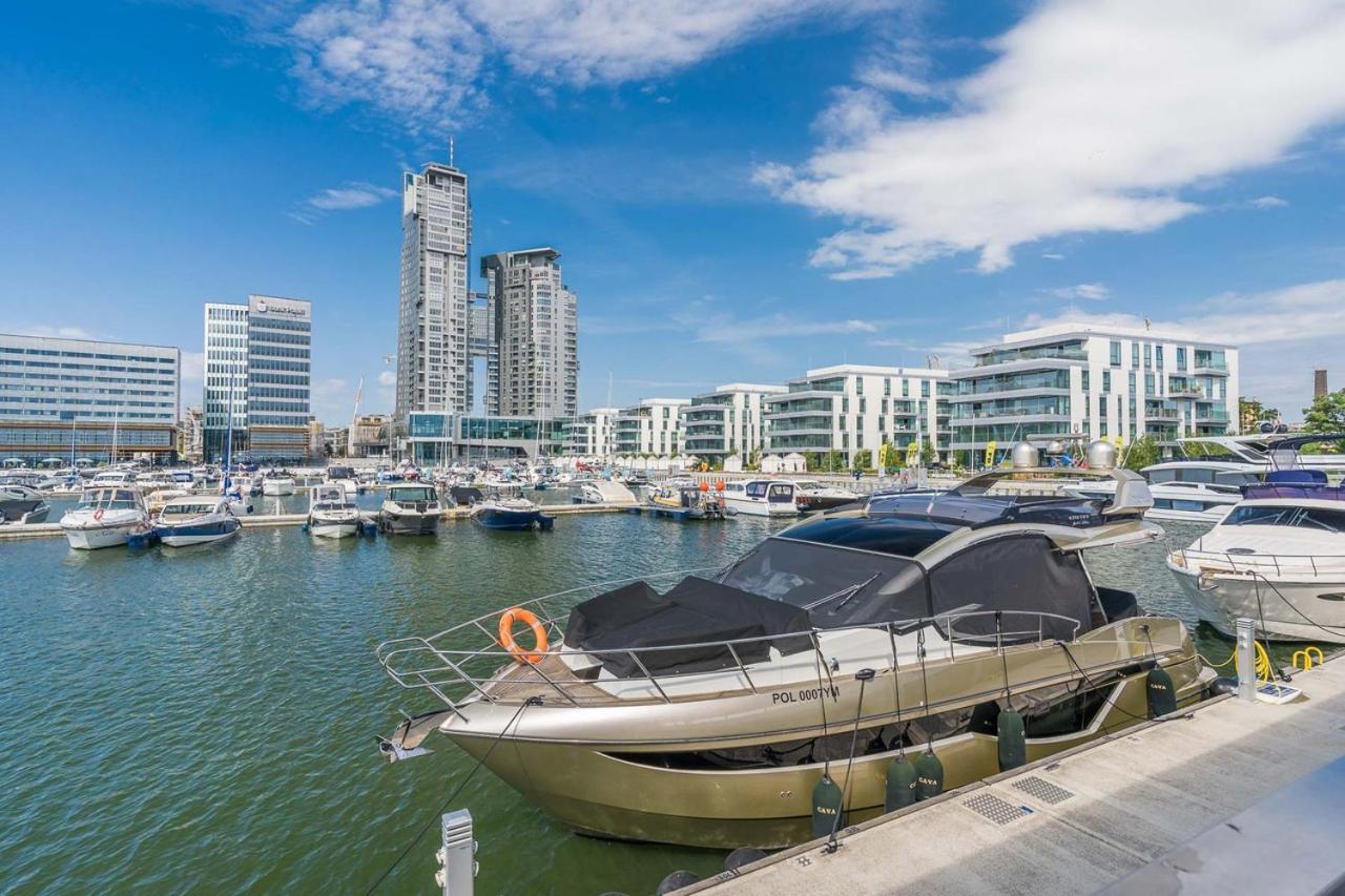 Apartament Faltom 26 Yacht Park Z Tarasem Гдиня Екстериор снимка