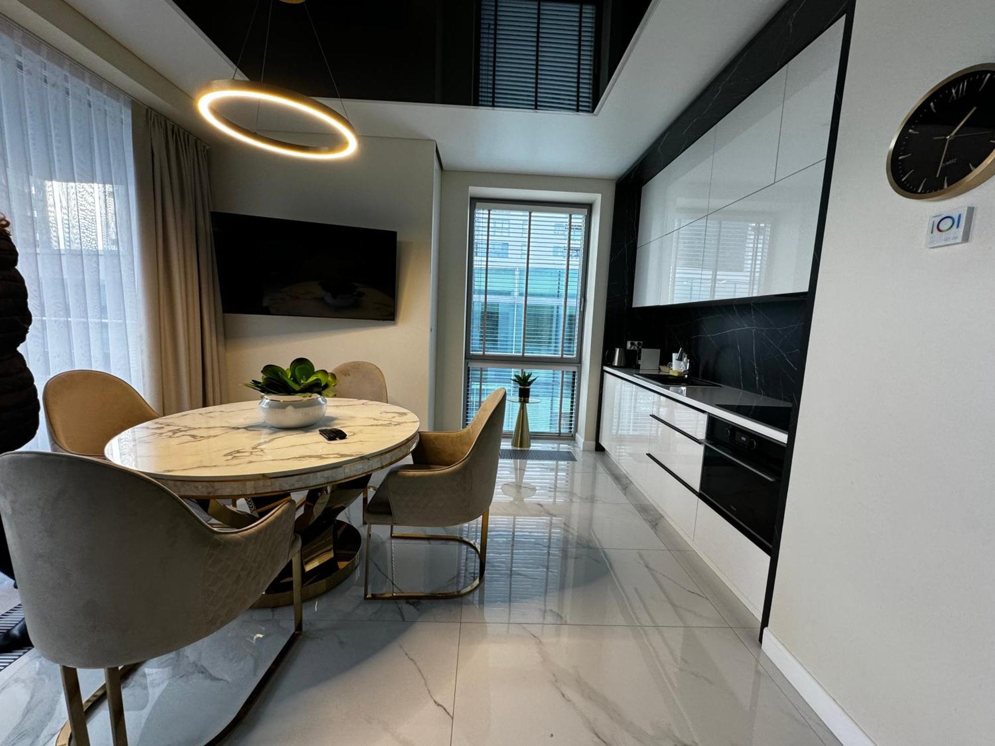 Apartament Faltom 26 Yacht Park Z Tarasem Гдиня Екстериор снимка