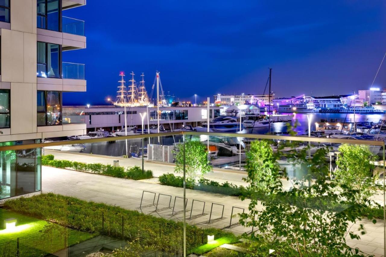 Apartament Faltom 26 Yacht Park Z Tarasem Гдиня Екстериор снимка