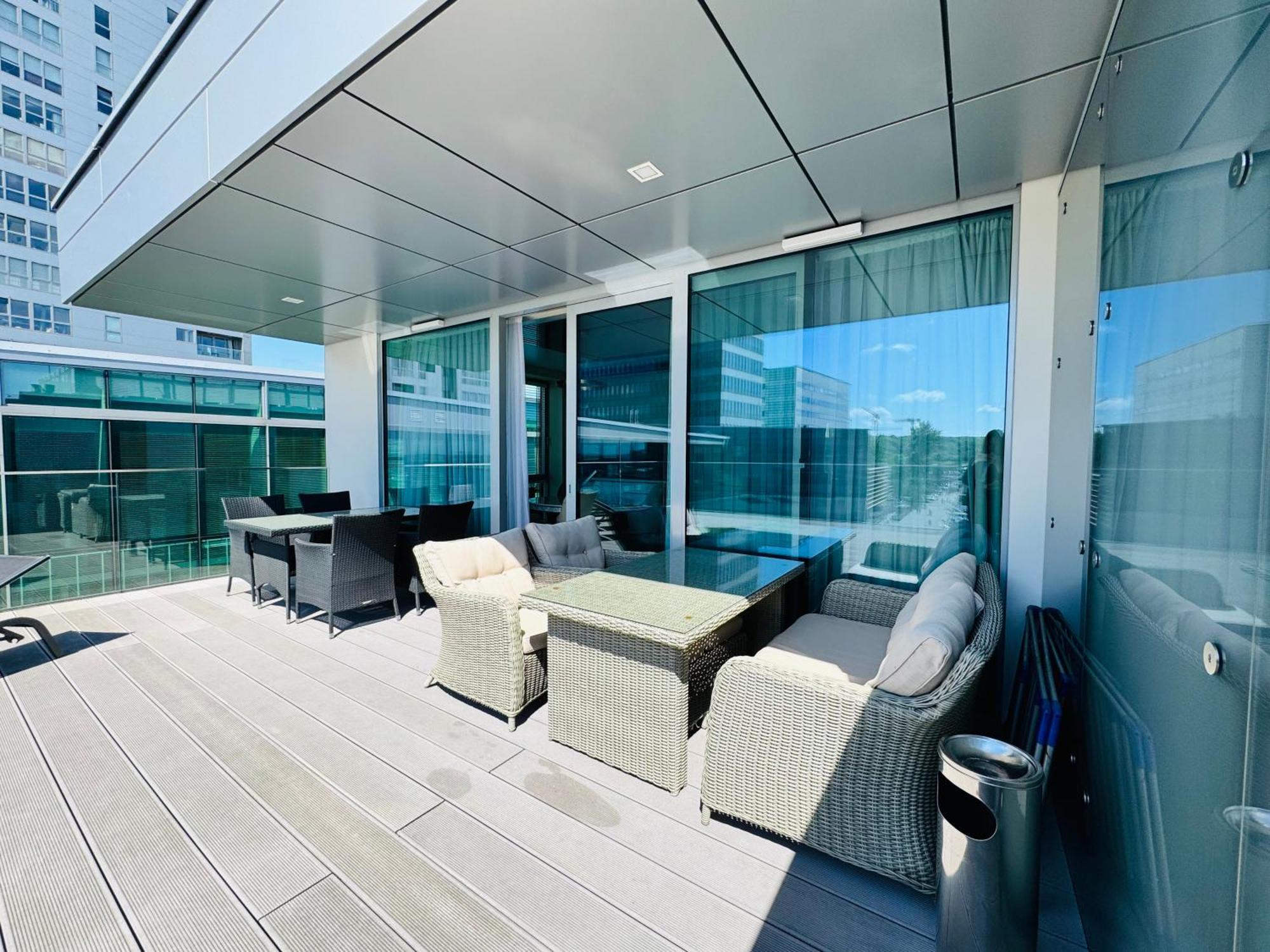 Apartament Faltom 26 Yacht Park Z Tarasem Гдиня Екстериор снимка